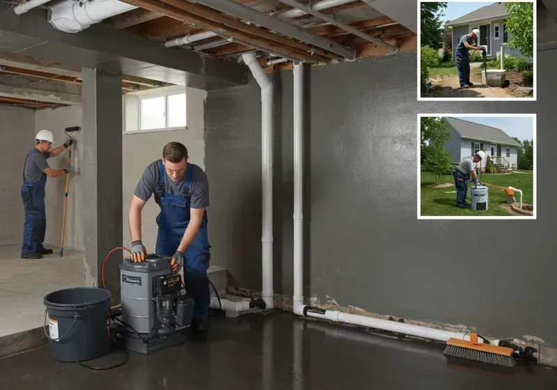 Basement Waterproofing and Flood Prevention process in DeLand, FL